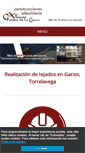 Mobile Screenshot of construccionesvicentegomez.com
